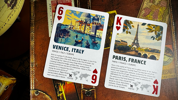 Travel the World Deck Volume 1 | Midnight Cards