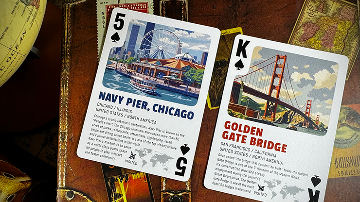 Travel the World Deck Volume 2 | Midnight Cards