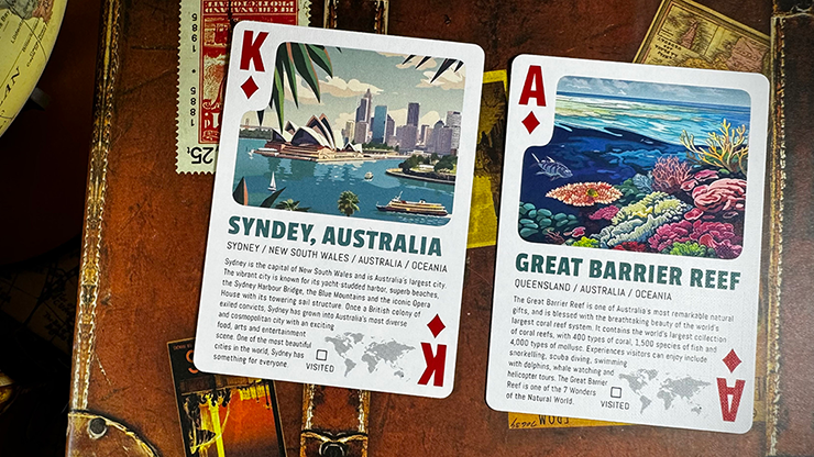 Travel the World Deck Volume 2 | Midnight Cards