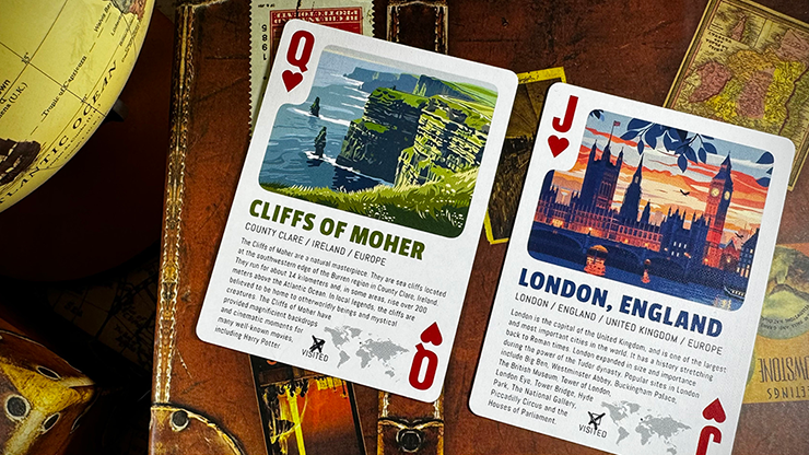 Travel the World Deck Volume 2 | Midnight Cards