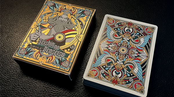 Sacred Legends: Seishin no Densetsu (Gold Edition) Playing Cards | HypieLab