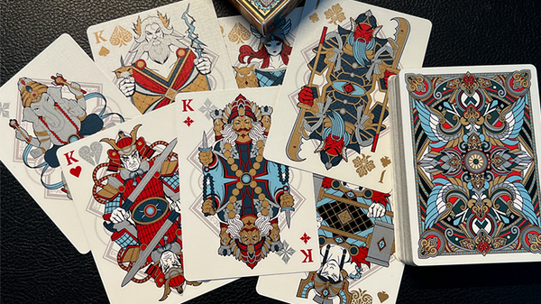 Sacred Legends: Seishin no Densetsu (Gold Edition) Playing Cards | HypieLab