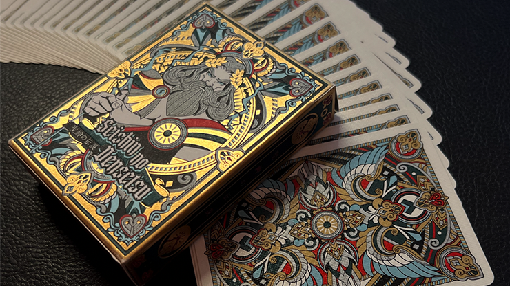 Sacred Legends: Seishin no Densetsu (Gold Edition) Playing Cards | HypieLab