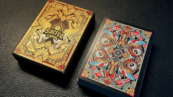 Sacred Legends Black Edition Playing Cards | HypieLab