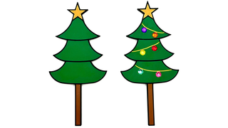 Christmas Tree Paddle Set | HP Creations & Ed Alonzo