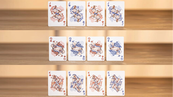 Bicycle Mascot (Tiger Sniffs the Rose) Playing Cards