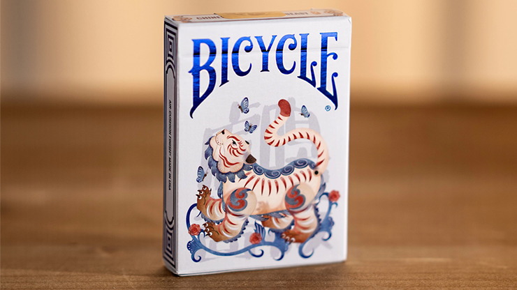 Bicycle Mascot (Tiger Sniffs the Rose) Playing Cards