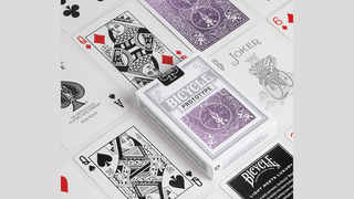Bicycle Prototype (Purple MetalLuxe) Playing Cards | USPCC