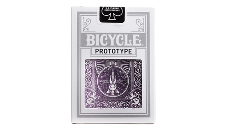 Bicycle Prototype (Purple MetalLuxe) Playing Cards | USPCC