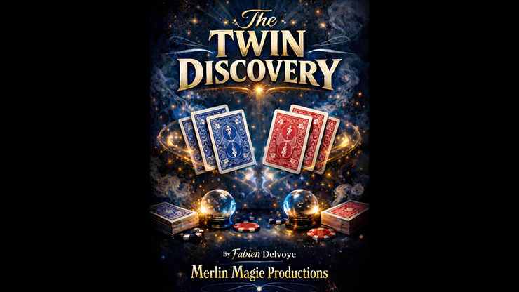 The Twin Discovery | Fabien Delvoye & Merlin Magie Productions (Blue)