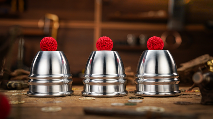 Aluminum Alloy Cups and Balls Set | TCC Magic
