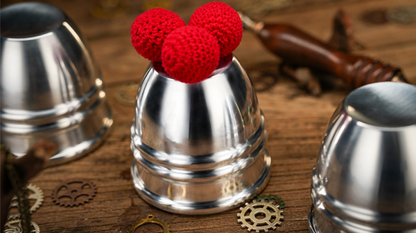 Aluminum Alloy Cups and Balls Set | TCC Magic