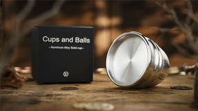 Aluminum Alloy Cups and Balls Matching Solid Cup | TCC Magic