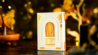 Amber Golden Morpho Playing Cards | TCC Fashion