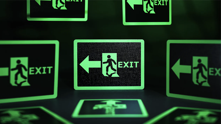 Exit Playing Cards | TCC Fashion