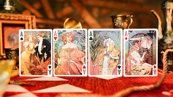 Mucha Standard Playing Cards | 52 MUSÉE
