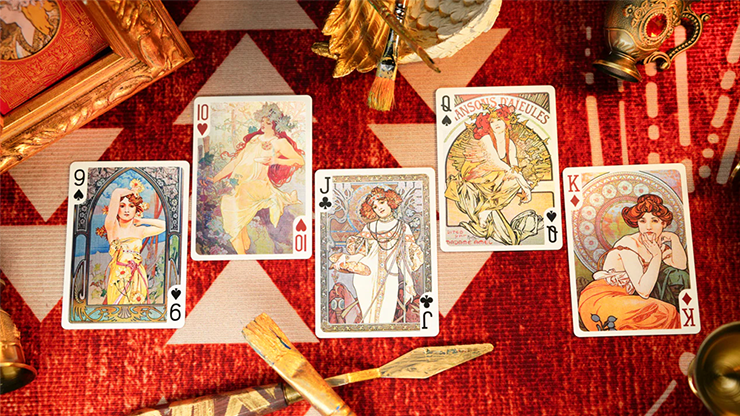 Mucha Standard Playing Cards | 52 MUSÉE