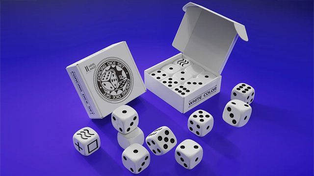 Forcing Dice Set | IARVEL Magic (White)