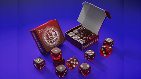 Forcing Dice Set | IARVEL Magic (Transparent Red)