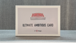 Ultimate Ambitious Card | JT (Red)