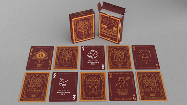 Werewolf Playing Cards