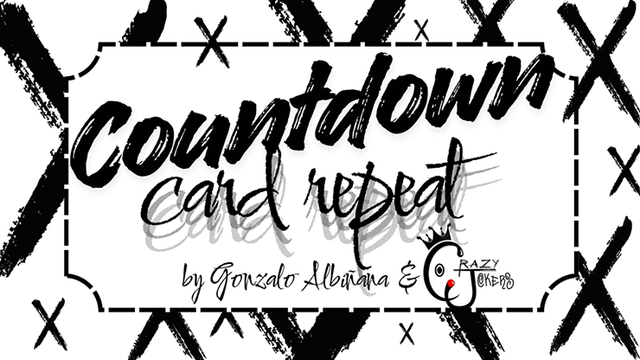 Countdown Repeat | Gonzalo Albiñana & CrazyJokers (Poker Size)