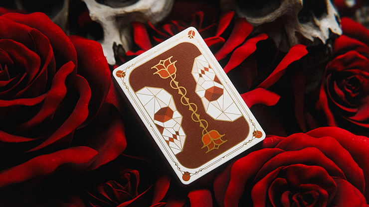Skulls & Roses Playing Cards