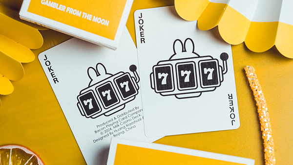Gilded Milk Casino Deck (Gold) | Bacon Playing Card Company