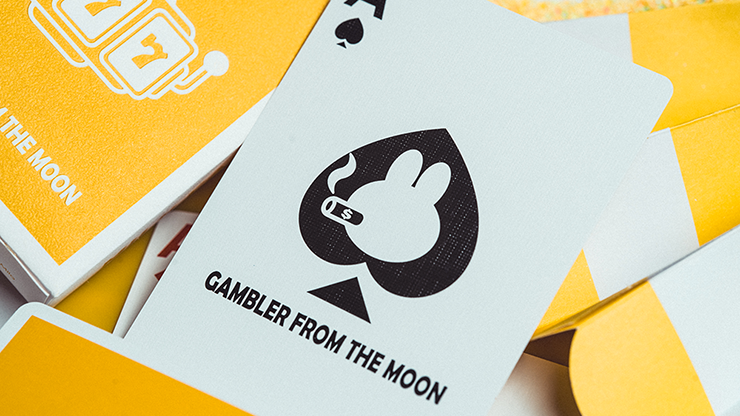 Gilded Milk Casino Deck (Silver) | Bacon Playing Card Company