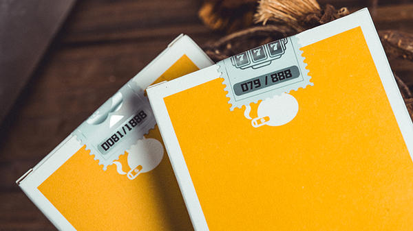 Gilded Milk Casino Deck (Silver) | Bacon Playing Card Company