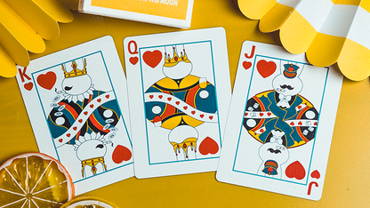 Gilded Milk Casino Deck (Silver) | Bacon Playing Card Company