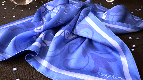 Devil's Bandana V.3 - Precious Stones Collection | Lee Alex (Sapphire Blue)
