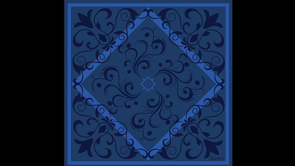 Devil's Bandana V.3 - Precious Stones Collection | Lee Alex (Sapphire Blue)