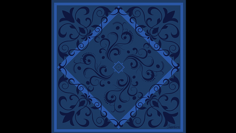 Devil's Bandana V.3 - Precious Stones Collection | Lee Alex (Sapphire Blue)
