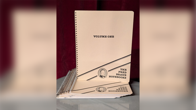 The Fred Braue Notebooks - Volumes #1-8 Set