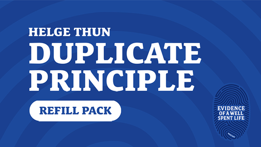 Evidence of a Well Spent Life - Duplicate Principle Cards | Helge Thun