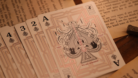 Assassin's Creed Legacy Version 2 Garnet (Hidden Blade Black) Playing Cards