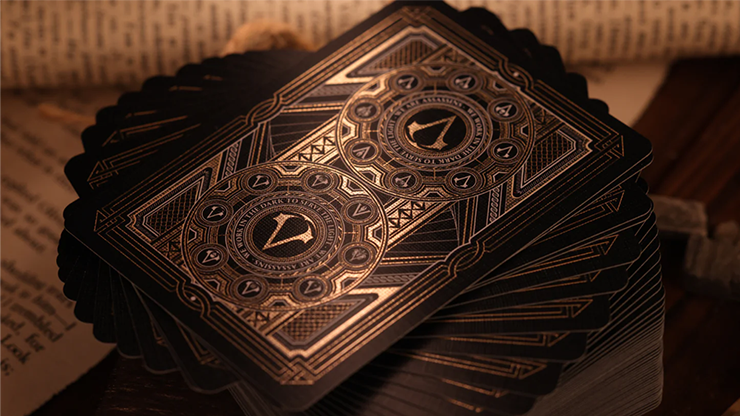 Assassin's Creed Legacy Version 2 Onyx (Hidden Blade) Playing Cards
