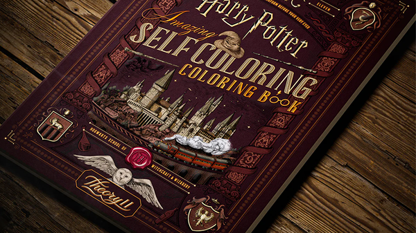 Harry Potter Self-Coloring Book | theory11