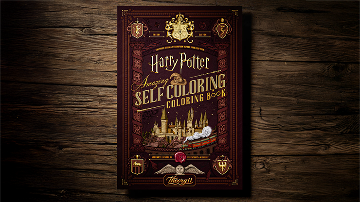 Harry Potter Self-Coloring Book | theory11