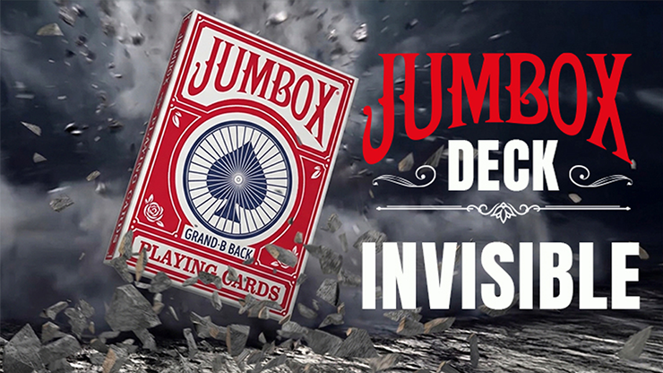 Jumbox Invisible Deck (Red) | Magic Dream