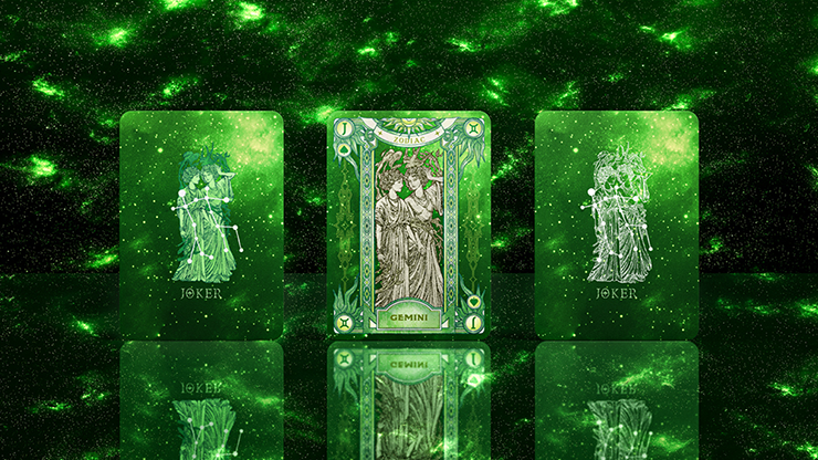 Zodiac (Gemini) Luminous Edition Playing Cards | TCC