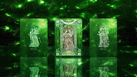 Zodiac (Gemini) Luminous Edition Playing Cards | TCC