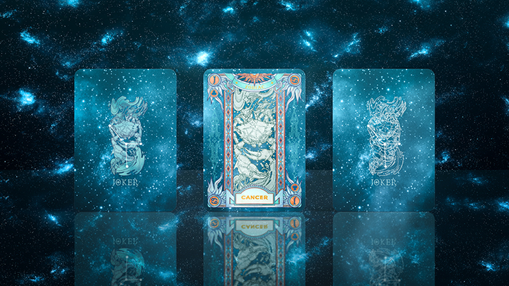 Zodiac (Cancer) Luminous Edition Playing Cards | TCC