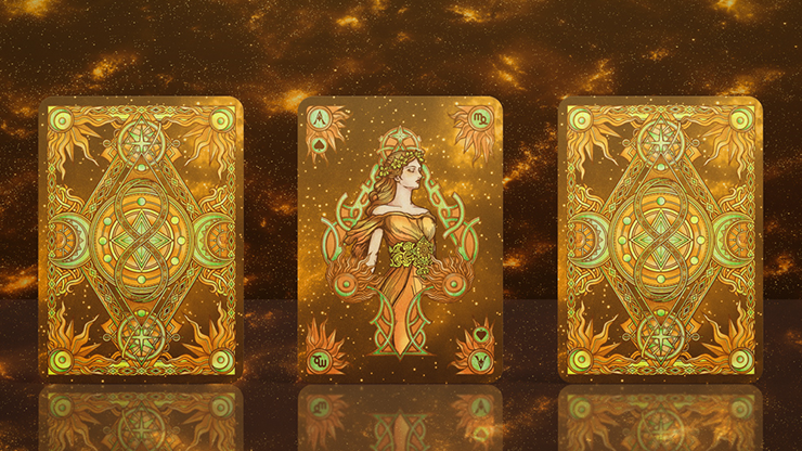 Zodiac (Virgo) Luminous Edition Playing Cards | TCC