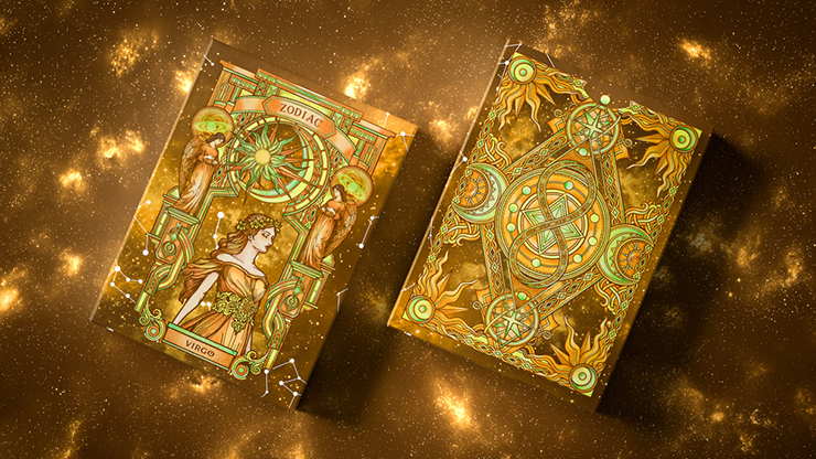 Zodiac (Virgo) Luminous Edition Playing Cards | TCC
