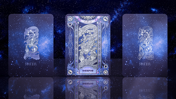 Zodiac (Scorpio) Luminous Edition Playing Cards | TCC