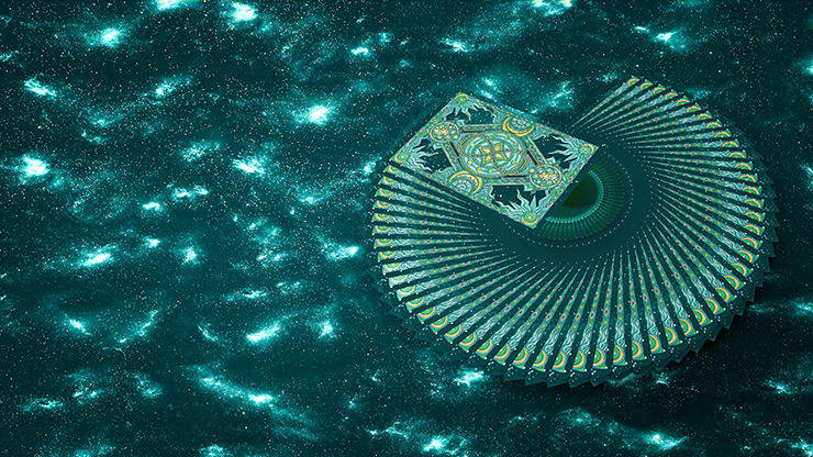 Zodiac (Aquarius) Luminous Edition Playing Cards | TCC