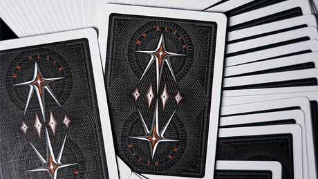 Mr. Black V1 (Black) Playing Cards