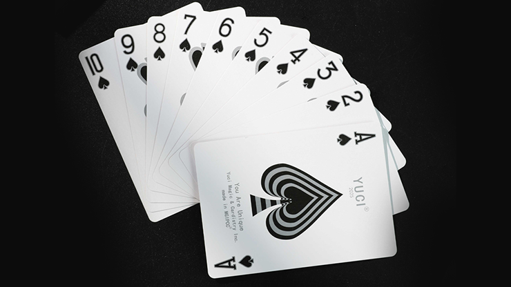 Yuci Silver Playing Cards | TCC